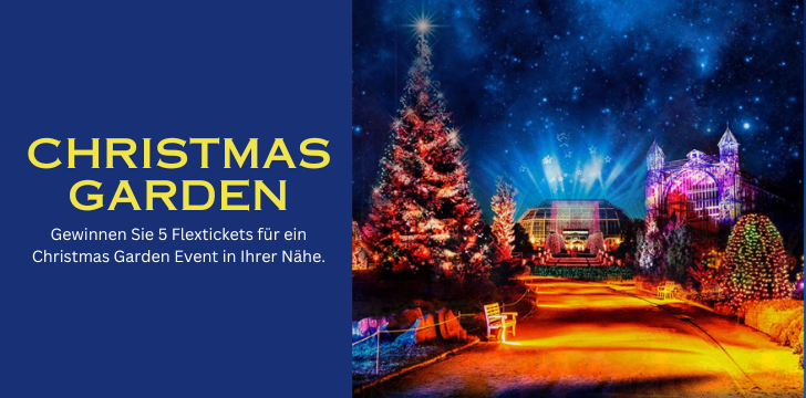 Christmas Garden Tickets gewinnen