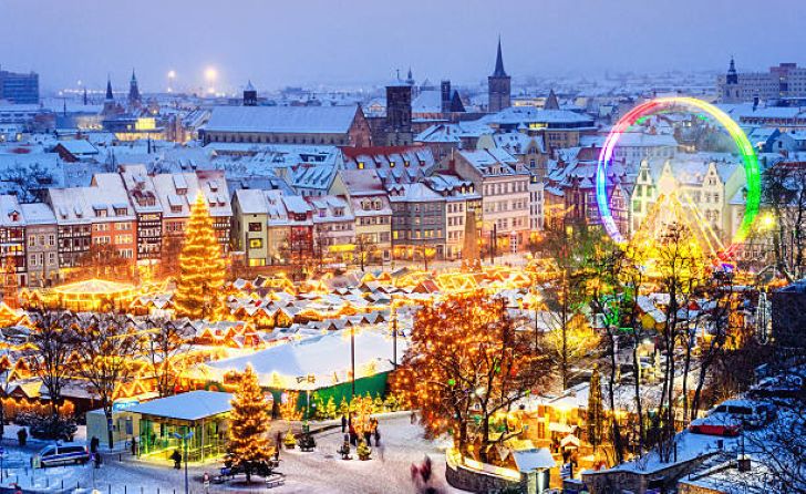 Festlichen Weihnachtsmärkten