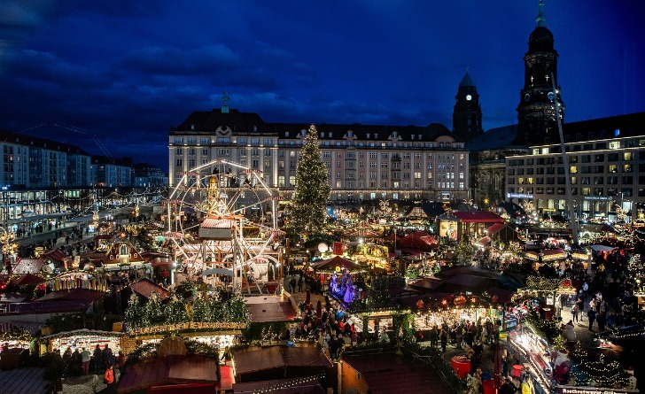 Weihnachtsmarkt Dunkel